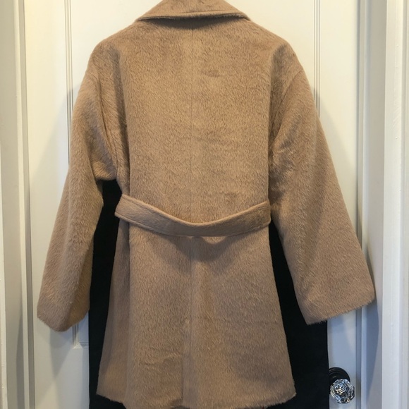 NEW baby alpaca oversized coat - Picture 3 of 9